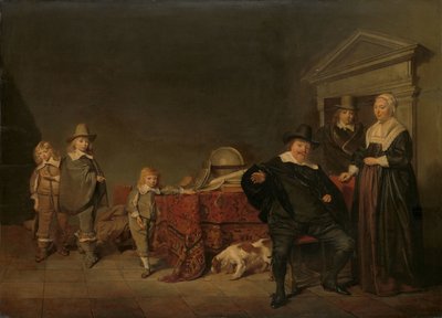 Aile grubu by Pieter Codde