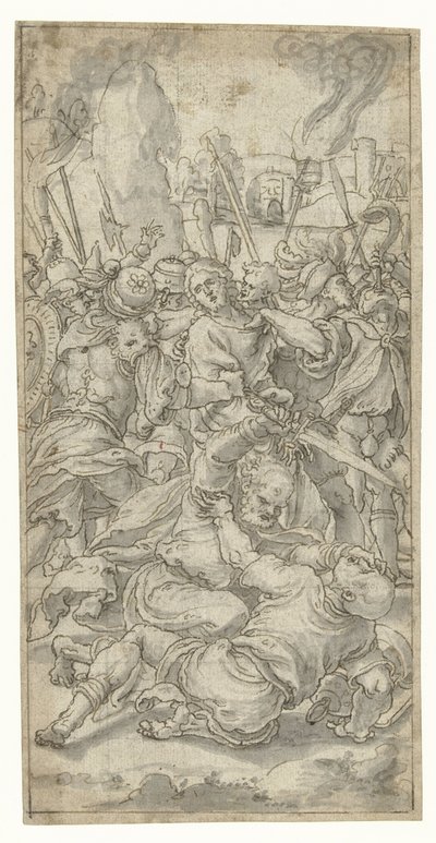 İsa'nın esareti by Pieter Coecke van Aelst (I)