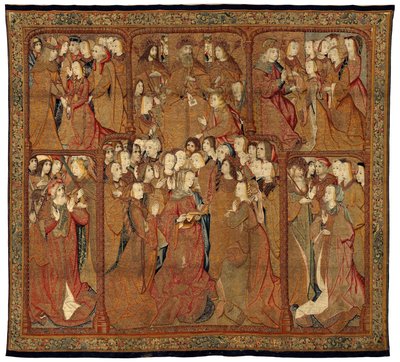 Tanrı'nın Annesinin veya Altın Panos'un Zaferleri by Pieter Coecke van Aelst