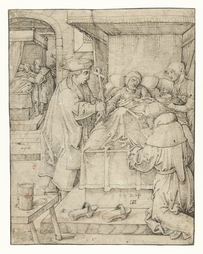 Hasta Merhamet İşleri Bakımı (dizi başlığı) by Pieter Cornelisz. genaamd Kunst
