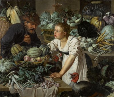 İki Figürlü Natürmort by Pieter Cornelisz. van Rijck