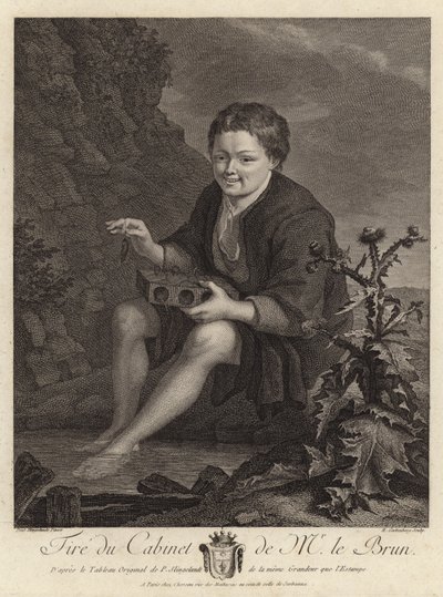 fare avcısı by Pieter Cornelisz van Slingelandt