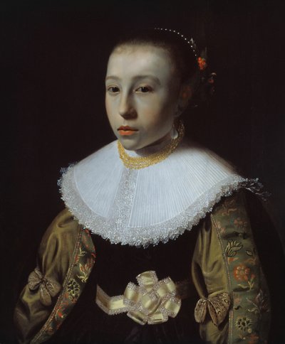 Genç Bir Kızın Portresi, 163335. by Pieter Dubordieu