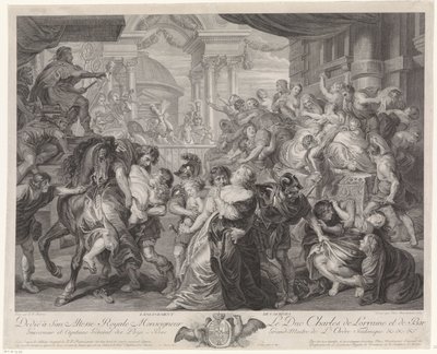 Sabine Bakire Soygunu by Pieter Franciscus Martenasie