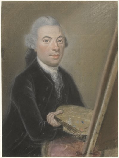 Jan van Os'un portresi by Pieter Frederik de la Croix
