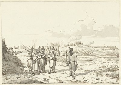 Gezici bir devriye, 1813-1814 by Pieter Gerardus van Os (signed by artist)