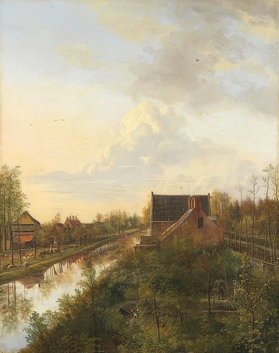 Kanal? S Graveland. 1818 by Pieter Gerardus van Os
