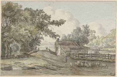Overveen'de Elswoutshoek by Pieter Gerardus van Os