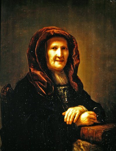 Yaşlı Bir Kadının Portresi by Pieter Harmansz Verelst