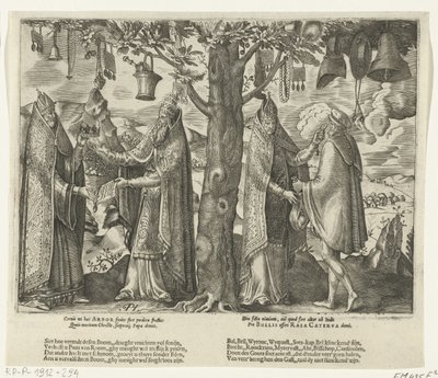 Roma Putperestliği Ağacı, 1570 dolayları by Pieter Huys