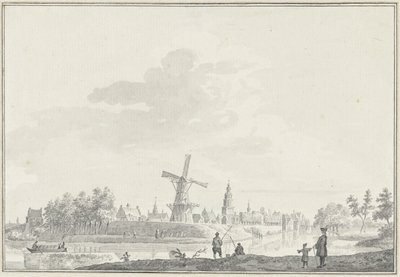 Buren şehrinin görünümü by Pieter Jan van Liender
