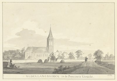 Nederlangbroek köyünün görünümü by Pieter Jan van Liender