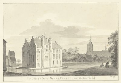 Scherpenzeel Evi ve Köyü by Pieter Jan van Liender
