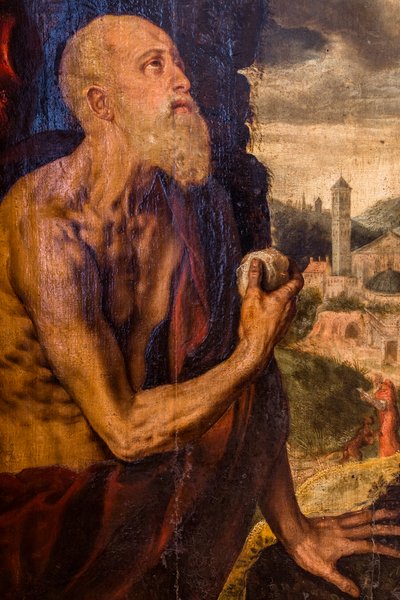 Tövbekar Aziz Jerome by Pieter Jansz. Pourbus