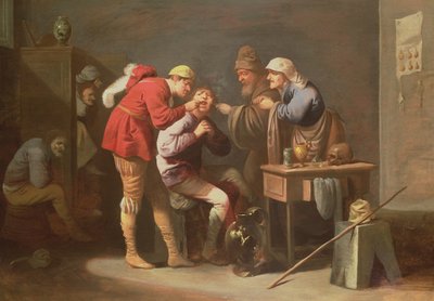Diş Hekimine Bir Ziyaret by Pieter Jansz. Quast