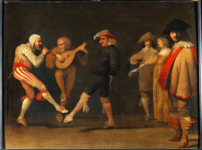 Dans Eden Komedyenler by Pieter Jansz. Quast