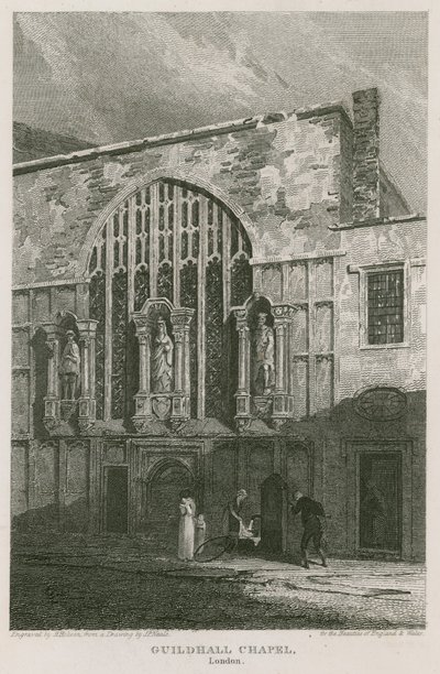 Guildhall Şapeli, Londra by Pieter Jansz. Quast