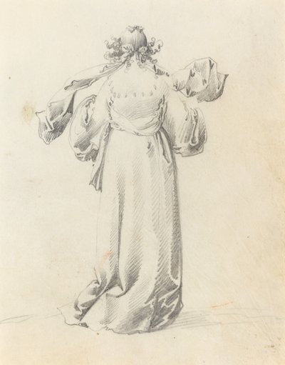 Arkadan Görülen Bayan by Pieter Jansz Quast