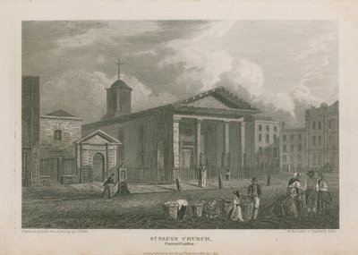 St Paul Kilisesi, Covent Garden by Pieter Jansz. Quast