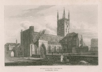Aziz Kurtarıcı Kilisesi, Southwark, Surrey by Pieter Jansz. Quast