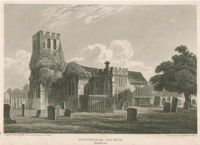 Tottenham Church, London  by Pieter Jansz. Quast