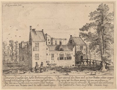 Berkenrode Kalesi by Pieter Jansz Saenredam