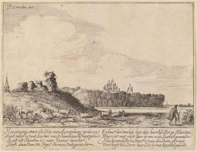 Assemburg Kalesi Harabeleri by Pieter Jansz Saenredam