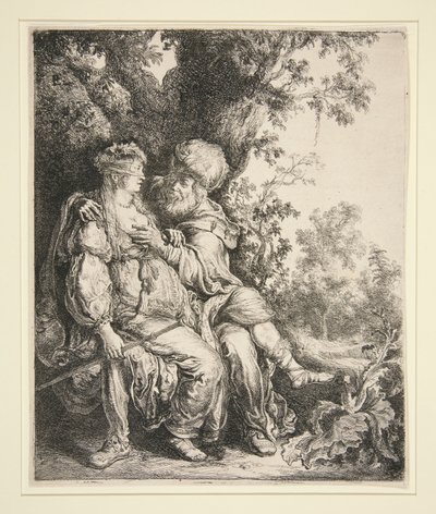 Yahuda ve Tamar by Pieter Lastman