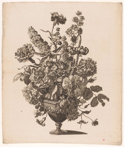 Çiçekli Vazo Çiçekli vazo (seri başlığı) by Pieter Mortier (I) (possibly)