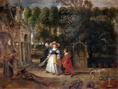 Rubens ve Helene Fourment in the Garden, yaklaşık 1631. by Peter Paul Rubens