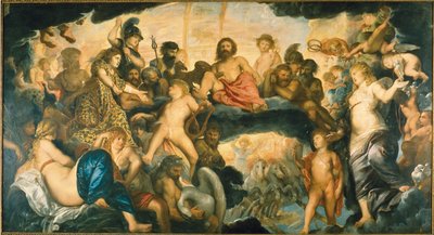 Tanrılar Konseyi. by Pieter Paul Rubens