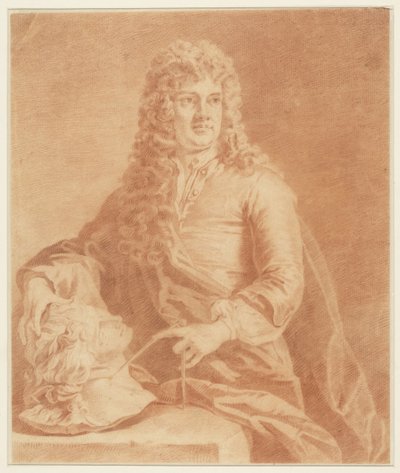 Portret van Pieter van der Yerler by Pieter Schenk (I) (possibly)