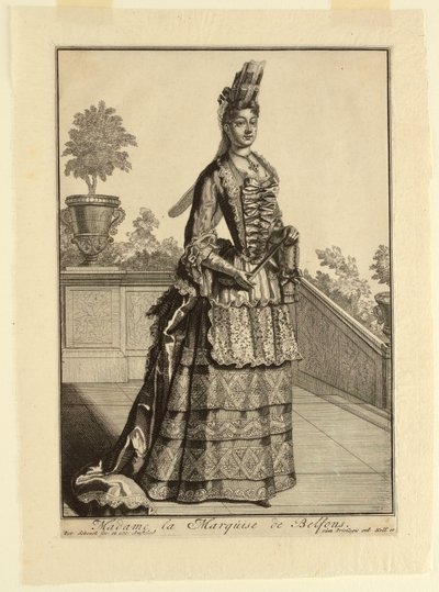 Madam Markiz de Belfons by Pieter Schenk