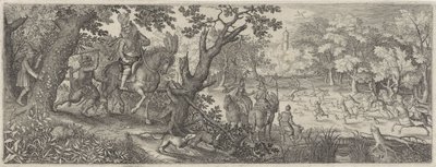 tavşan avı Av sahneleri (dizi adı) by Pieter Serwouters
