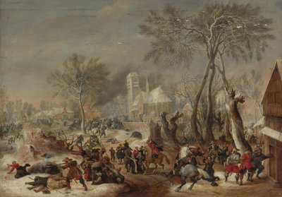 Bir Köyün Çuvalı by Pieter Snayers