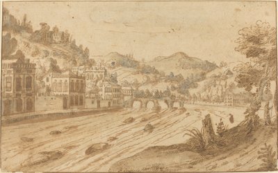 Nehir manzarası by Pieter Stevens