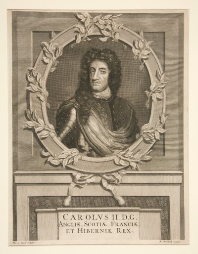 Charles, İngiltere Kralı (1630-1685) by Pieter Stevens van Gunst