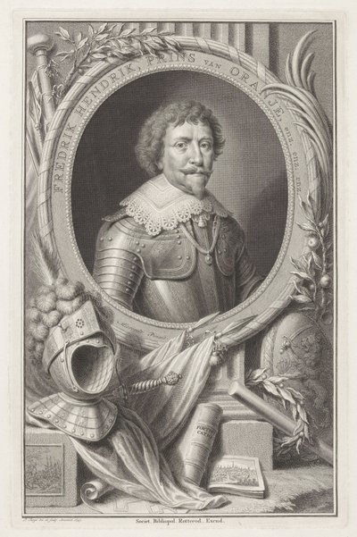 Orange Prensi Frederik Hendrik'in Portresi by Pieter Tanjé