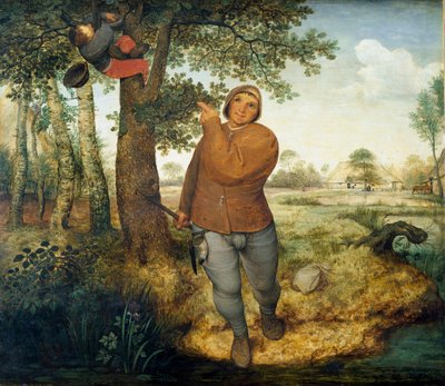 Yaşlı Pieter Bruegel (veya Pierre Bruegel veya Pieter Bruegel veya Brueghel) tarafından yapılan Yuva Hırsızı Tablosu by Pieter Bruegel the Elder