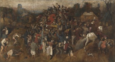 St. Martins Günü Şarabı, 1566-67 by Pieter Bruegel the Elder