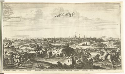 Moskova manzarası, 1726 by Pieter Van der Aa