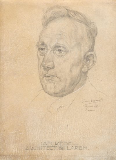 Mimar Jan Rebel'in portresi by Pieter Willem van Baarsel