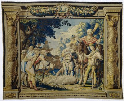 Artemis'e Adanmış Bir Geyiğin Ölümü Iphigenia ve Orestes'in Tarihi (dizi başlığı) by Pieter de Cracht