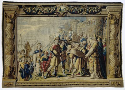 Orestes ve Iphigenia'nın Aulis'te Eve Dönüşü The History of Iphigenia ve Orestes (dizi başlığı) by Pieter de Cracht
