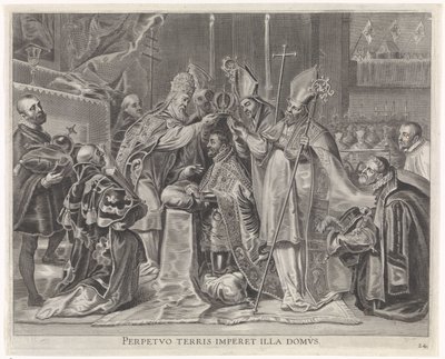 Charles V, Papa tarafından imparator olarak taç giydi Kardinal-Bebek