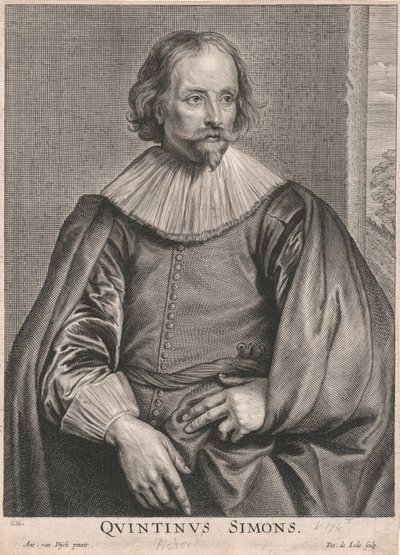 Quentin Simons by Pieter de Jode