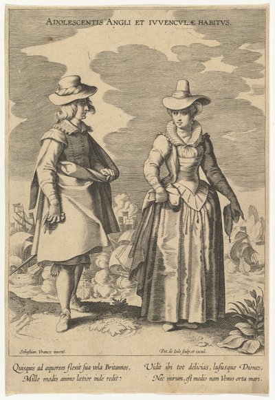 Farklı Milletlerin Modalarından Ergen İngilizcesi ve Genç Kadınların Tutumları.n.d. by Pieter de Jode I