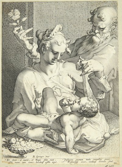 Kutsal Aile by Pieter de Jode I