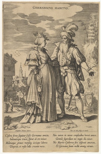 Germanicus Habitus, Fashions of Different Nations