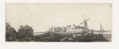 ahşap köprü by Pieter de With (attributed to)